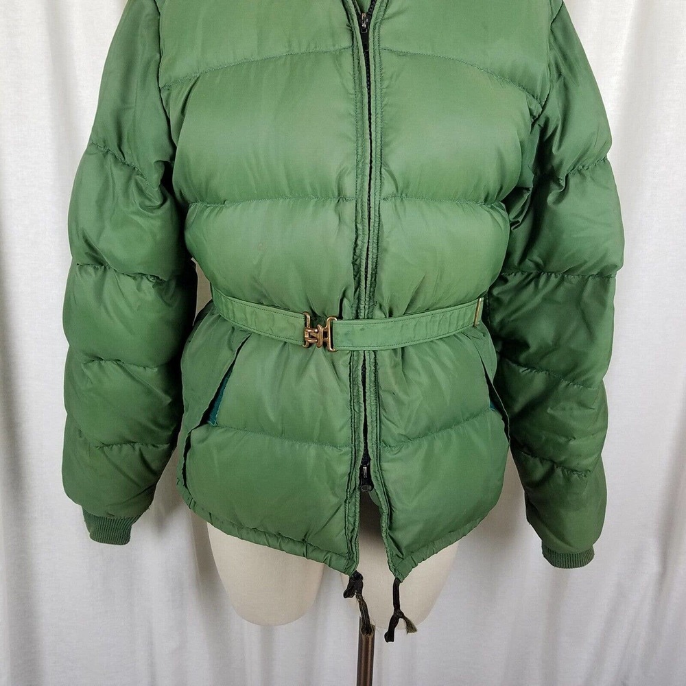 Vintage Frostline Kit Hooded Goose Down Quilted Puffer Parka Jacket Womens S View 4